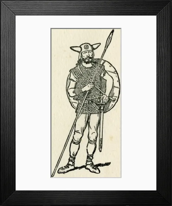 Framed Print : An English Soldier Framed Print : An English Soldier