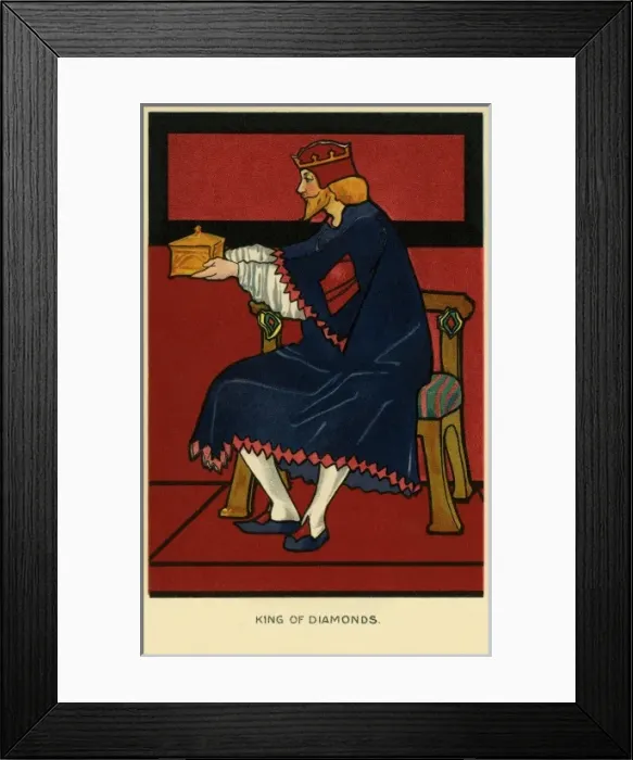 Framed Print : King of Diamonds Framed Print : King of Diamonds