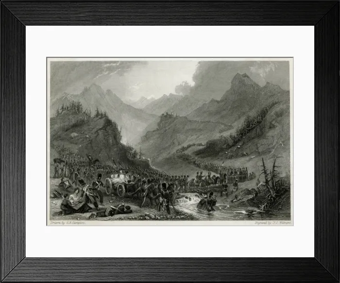 Framed Print : French army retreat from Arroyo de Molinos, 1811 Framed Print : French army retreat from Arroyo de Molinos, 1811