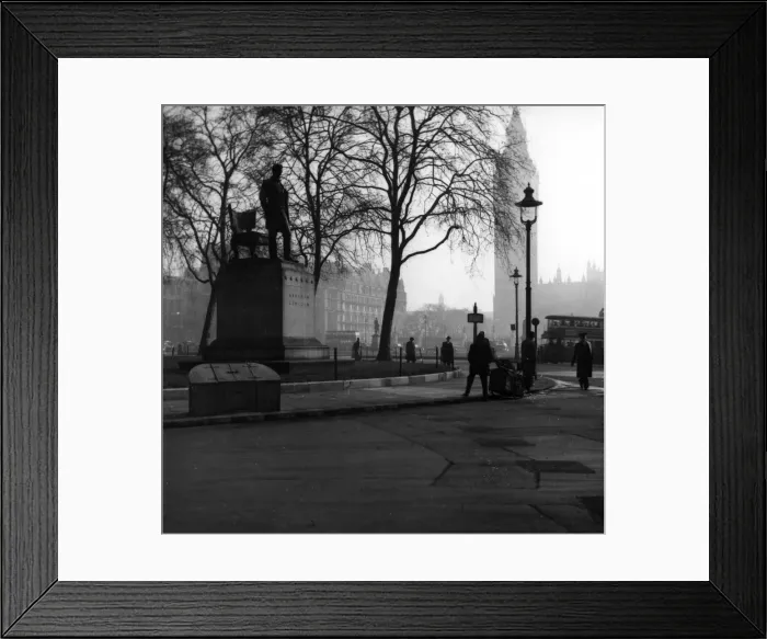 Framed Print : View of Parliament Square, London