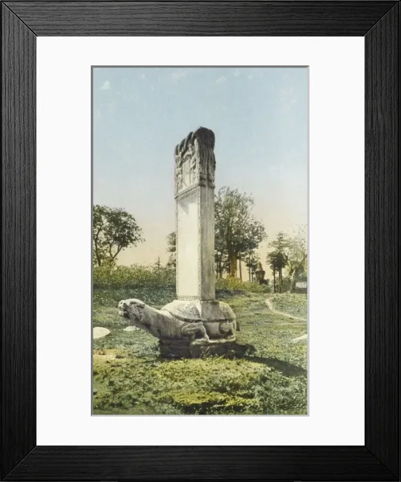 Framed Print : Stele-carrying turtle - Ming Tombs Nanjing, China Framed Print : Stele-carrying turtle - Ming Tombs Nanjing, China