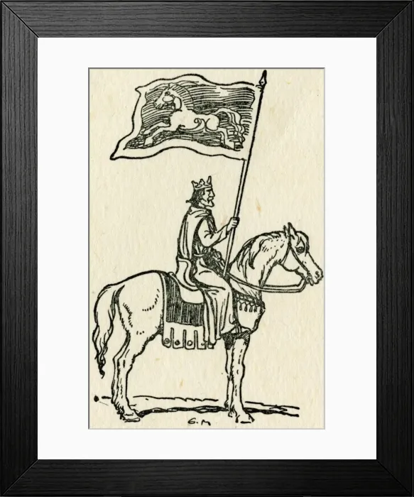 Framed Print : Standard of the White Horse Framed Print : Standard of the White Horse