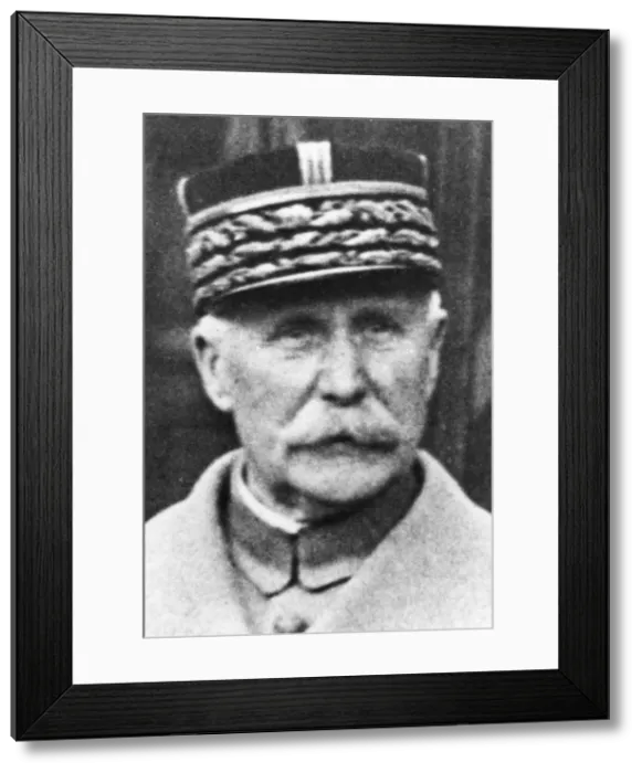 Framed Print : General Petain, French army officer Framed Print : General Petain, French army officer