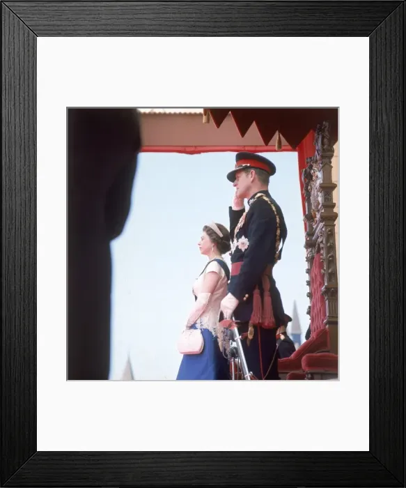 Framed Print : Queen Elizabeth II, Canada tour 1967 Framed Print : Queen Elizabeth II, Canada tour 1967