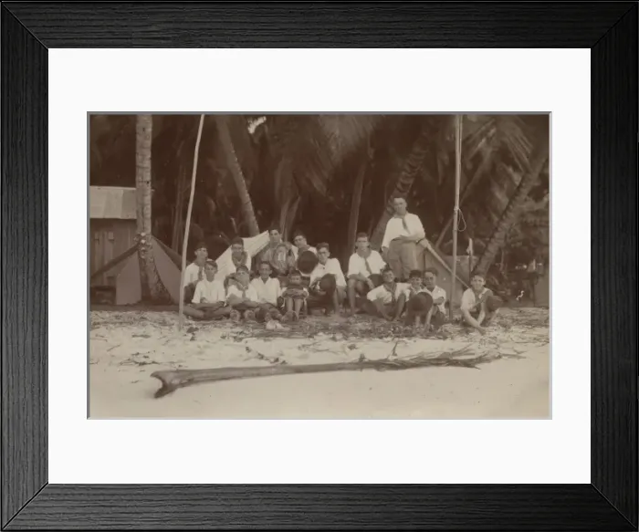 Framed Print : Seychelles Scouts Camp Framed Print : Seychelles Scouts Camp