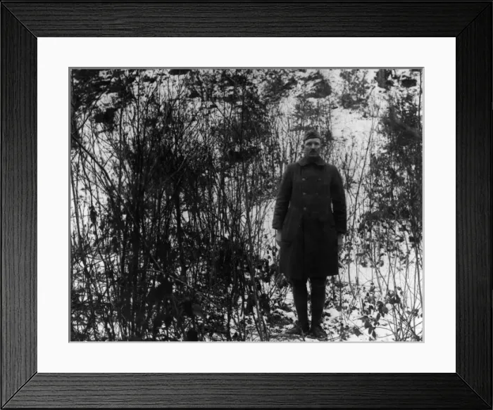 Framed Print : Sergeant Alvin C York, American soldier, WW1 Framed Print : Sergeant Alvin C York, American soldier, WW1