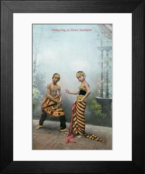 Framed Print : Java - Indonesia - Traditional Dance Moves Framed Print : Java - Indonesia - Traditional Dance Moves