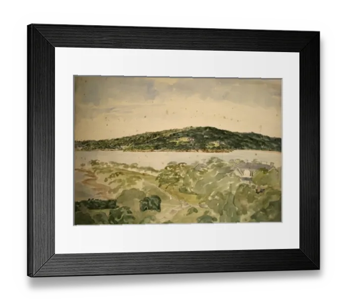 Framed Print : Coastal scene Framed Print : Coastal scene