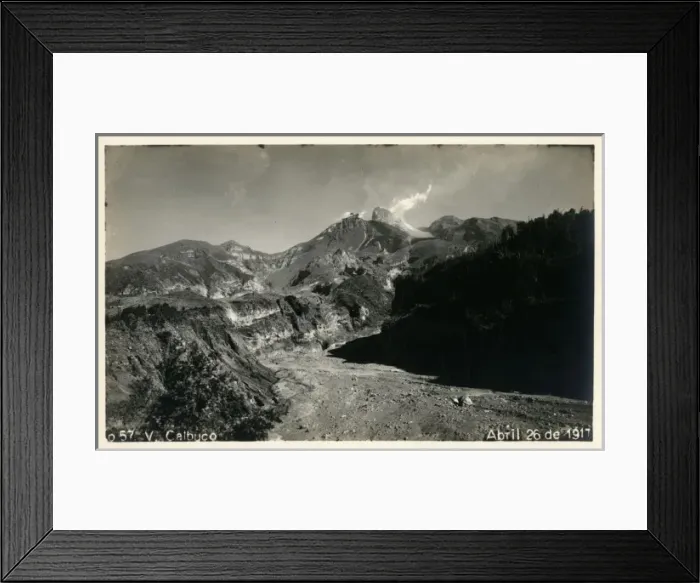 Framed Print : Chile - Calbuco Volcano Framed Print : Chile - Calbuco Volcano