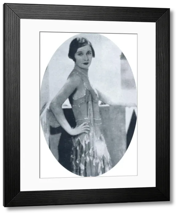 Framed Print : June, star of the 1927 Ambassadeurs show Framed Print : June, star of the 1927 Ambassadeurs show