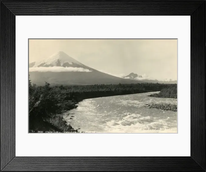Framed Print : Chile - Rio Petrohue and the Osorno Volcano Framed Print : Chile - Rio Petrohue and the Osorno Volcano