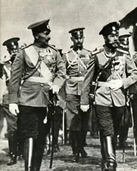 Tsar Nicholas II and Kaiser Wilhelm II