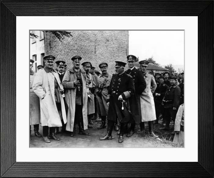 Framed Print : Admiral Sturdee and Rear Admiral Roger Keyes Framed Print : Admiral Sturdee and Rear Admiral Roger Keyes