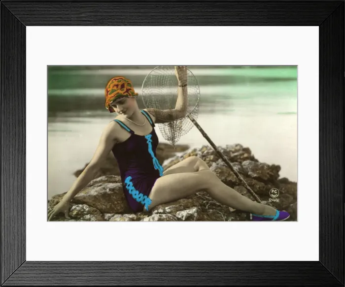 Framed Print : Bathing Belle Framed Print : Bathing Belle