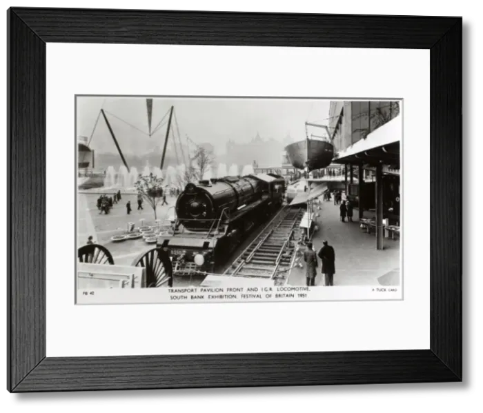Framed Print : Festival of Britain - Transport Pavilion Framed Print : Festival of Britain - Transport Pavilion