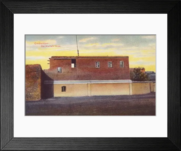 Framed Print : Sudan - Omdurman - The Khalifas House Framed Print : Sudan - Omdurman - The Khalifas House