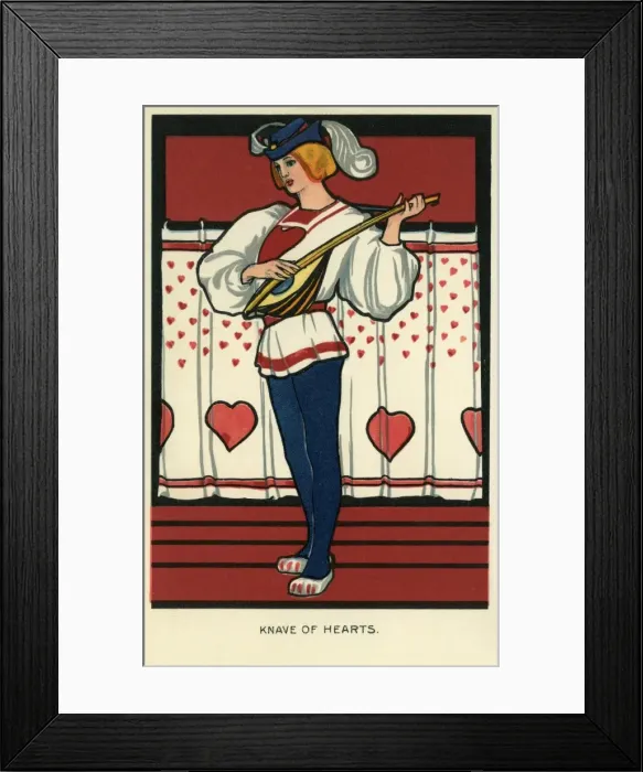Framed Print : Knave of Hearts Framed Print : Knave of Hearts