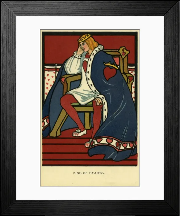 Framed Print : King of Hearts Framed Print : King of Hearts