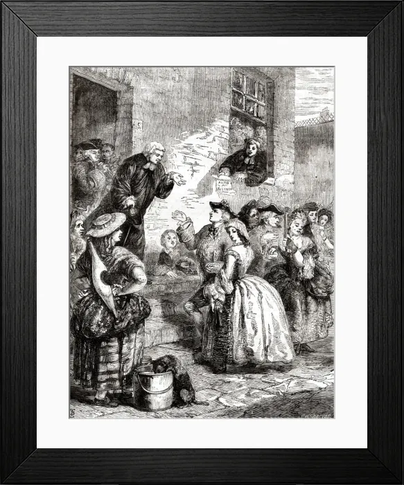 Framed Print : Fleet Marriages Framed Print : Fleet Marriages