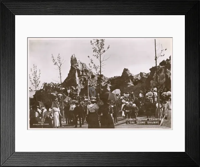 Framed Print : Scenic Railway, Franco-British Exhibition, London Framed Print : Scenic Railway, Franco-British Exhibition, London