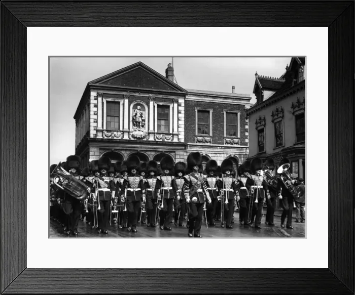 Framed Print : Military band, Windsor Framed Print : Military band, Windsor