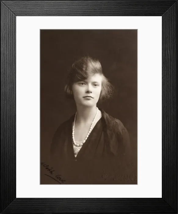 Framed Print : Portrait of a middle class lady Framed Print : Portrait of a middle class lady