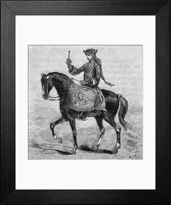 Framed Print : Military music - French Drummer(5 of 8) Framed Print : Military music - French Drummer(5 of 8)