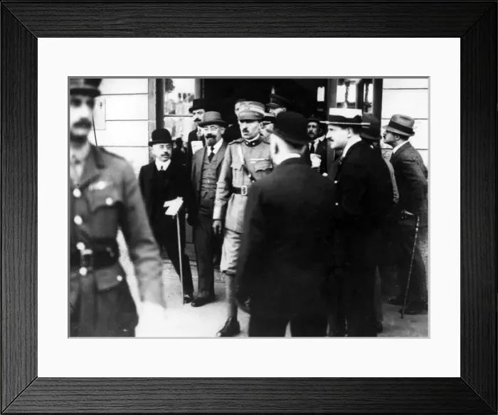 Framed Print : Dr Karl Renner, Austrian politician, St Germain Chateau Framed Print : Dr Karl Renner, Austrian politician, St Germain Chateau