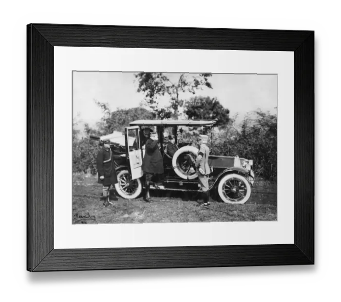 Framed Print : General Joffre and General Cadorna during WW1 Framed Print : General Joffre and General Cadorna during WW1