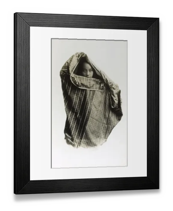 Framed Print : Malaysia - Woman wrapped in local cloth Framed Print : Malaysia - Woman wrapped in local cloth