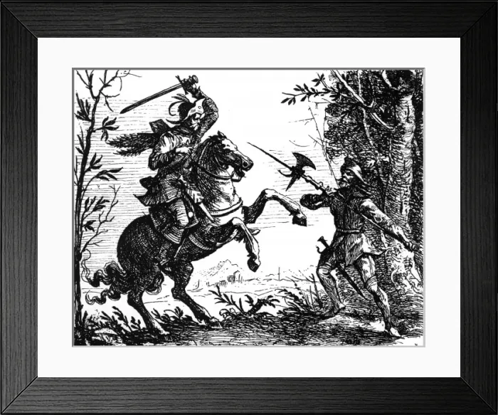 Framed Print : Soldiers turned bandits during the Thirty Years War Framed Print : Soldiers turned bandits during the Thirty Years War