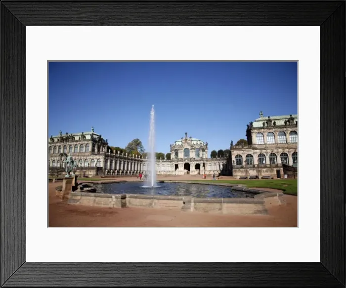 Framed Print : The Zwinger Palace in Dresden, Germany Framed Print : The Zwinger Palace in Dresden, Germany