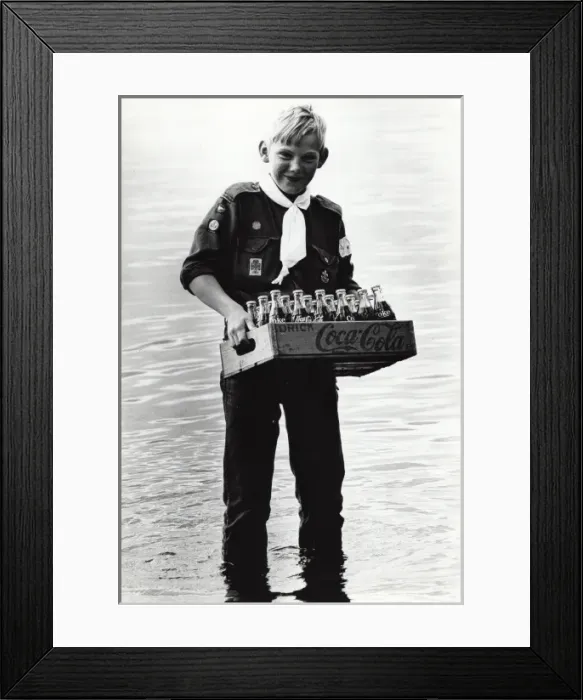 Framed Print : Swedish scouts bring in the refreshments Framed Print : Swedish scouts bring in the refreshments