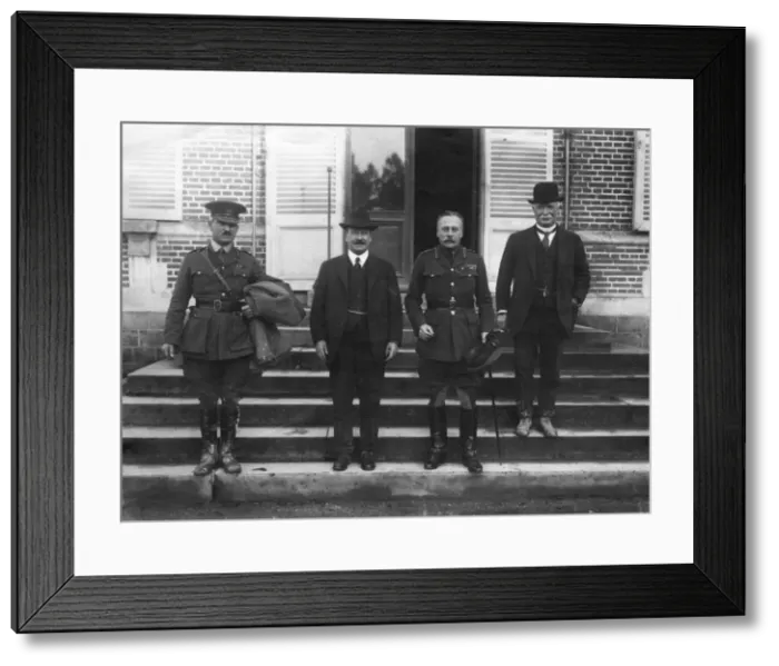 Framed Print : Sir Douglas Haig, Massey and Ward, Beauquesne, France Framed Print : Sir Douglas Haig, Massey and Ward, Beauquesne, France