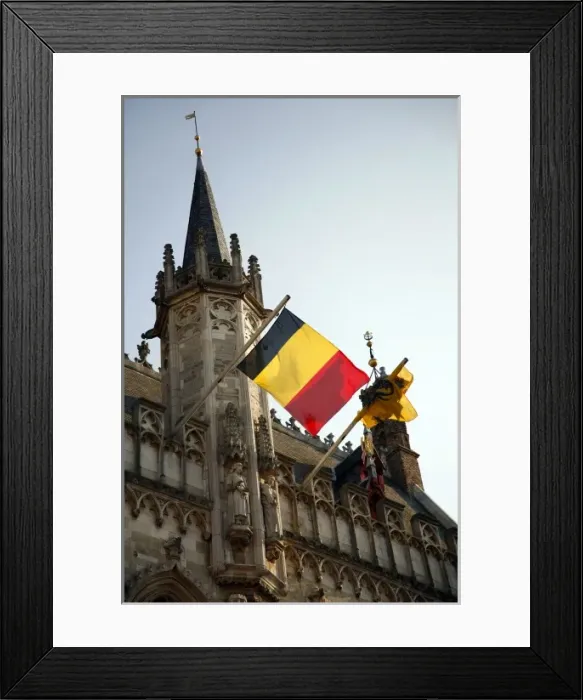 Framed Print : Town Hall in Bruges Framed Print : Town Hall in Bruges