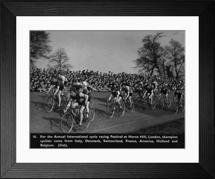 Framed Print : Cycle racing event Framed Print : Cycle racing event