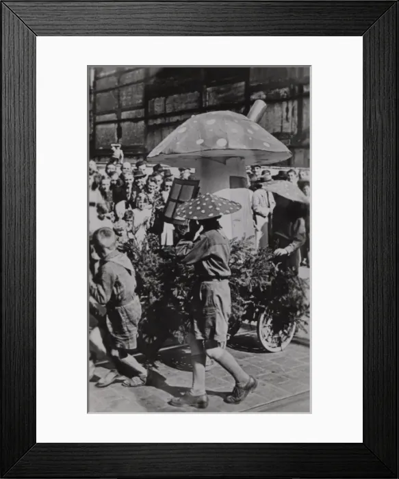 Framed Print : Polish Scouts performing at an event Framed Print : Polish Scouts performing at an event
