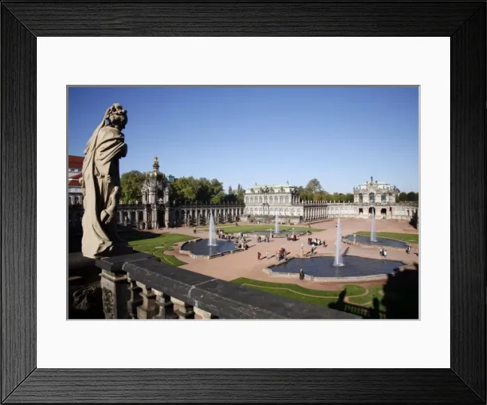 Framed Print : The Zwinger Palace in Dresden, Germany Framed Print : The Zwinger Palace in Dresden, Germany