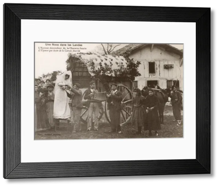 Framed Print : French Basque wedding Framed Print : French Basque wedding