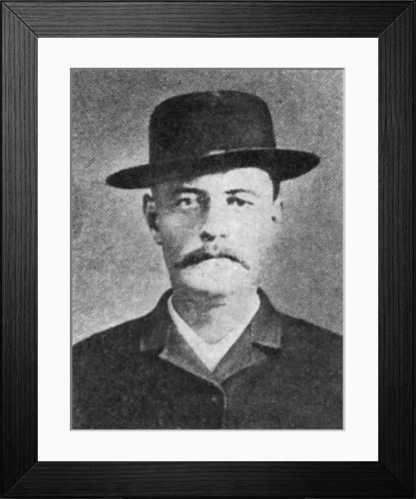 Framed Print : John Sontag, American train robber Framed Print : John Sontag, American train robber