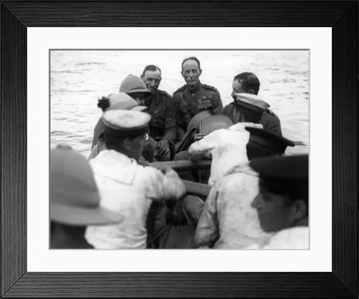 Framed Print : General Sir Ian Hamilton, British army officer, and others Framed Print : General Sir Ian Hamilton, British army officer, and others