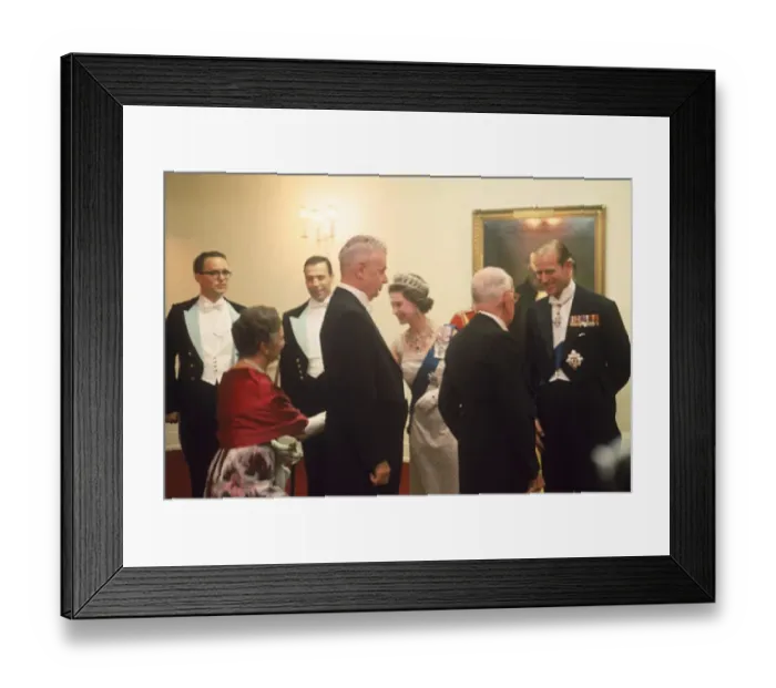 Framed Print : Queen Elizabeth II, Canada tour 1967 Framed Print : Queen Elizabeth II, Canada tour 1967