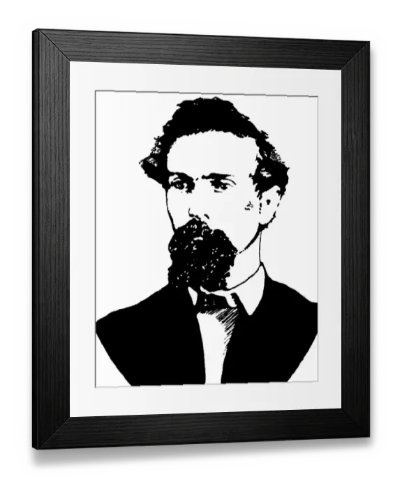 Framed Print : frank, reno, american, bandit Framed Print : frank, reno, american, bandit