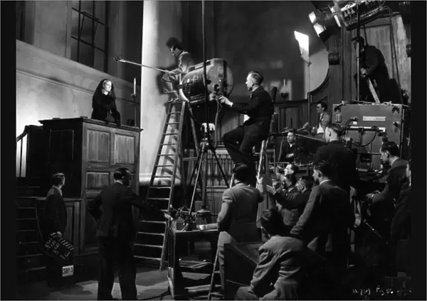Filming of Blanche Fury