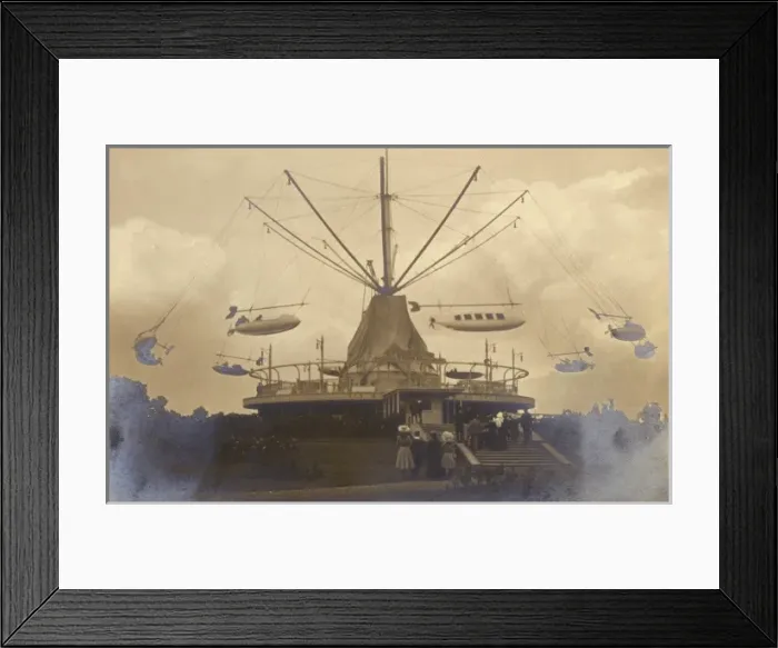 Framed Print : Maxim Flying Machine, Festival of Empire Exhibition Framed Print : Maxim Flying Machine, Festival of Empire Exhibition