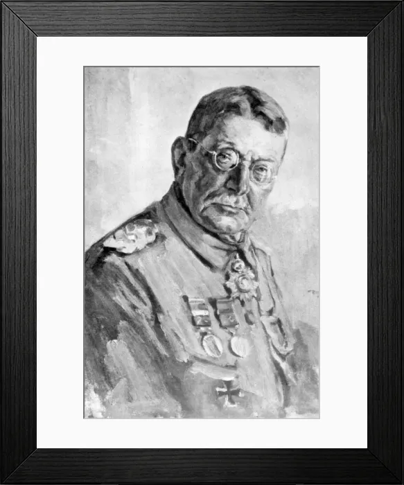 Framed Print : Colmar Freiherr von der Goltz, Prussian officer Framed Print : Colmar Freiherr von der Goltz, Prussian officer