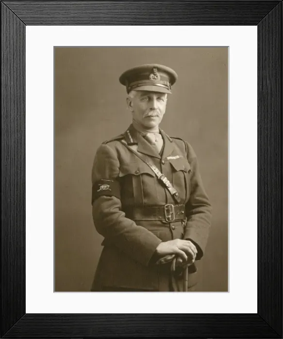 Framed Print : Brigardier General J. W. Stirling