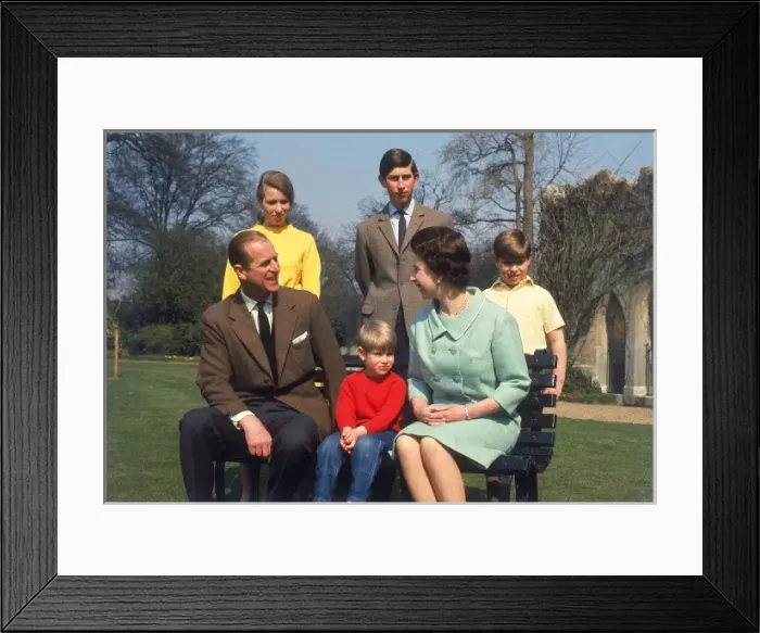 Framed Print : Royal family at Windsor, 1968 Framed Print : Royal family at Windsor, 1968