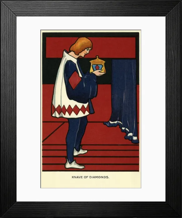 Framed Print : Knave of Diamonds Framed Print : Knave of Diamonds