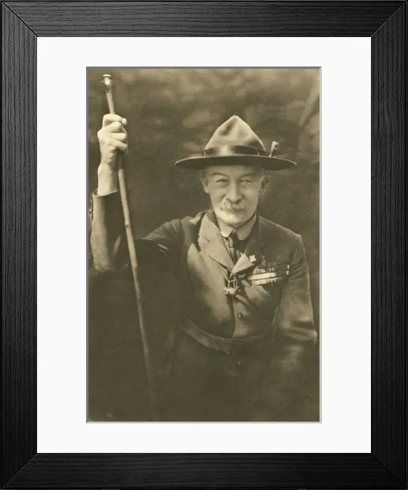 Framed Print : Chief Scout Sir Robert Baden Powell Framed Print : Chief Scout Sir Robert Baden Powell